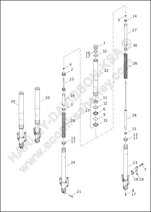 SHOCK ABSORBERS, REAR